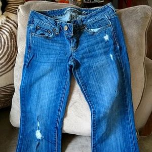 Forever 21 distressed jeans